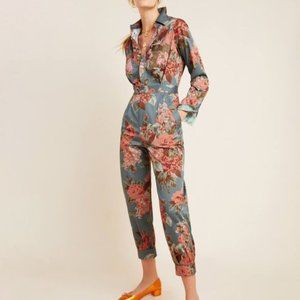 Anthopologie Fiona Utility Jumpsuit NWOT